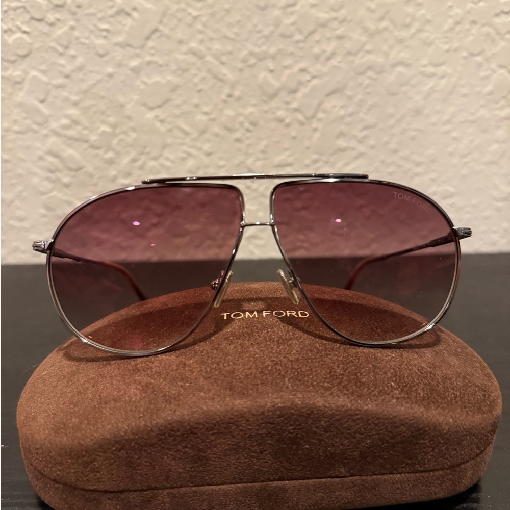 Tom Ford Riley Aviator-Frame Sunglasses